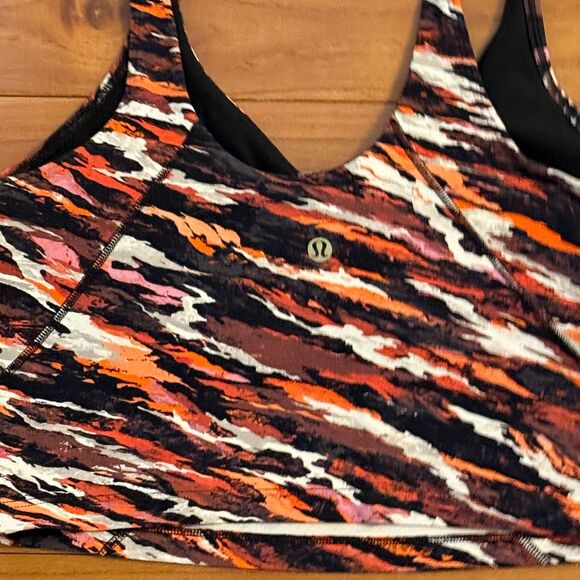 Women Lululemon Lunar New Year Align Tank Top Tiger Tide Smoky Red Multi Size 8 - Picture 6 of 8